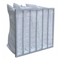 Big Air Flow Pocket Filter For Air Handling Unit